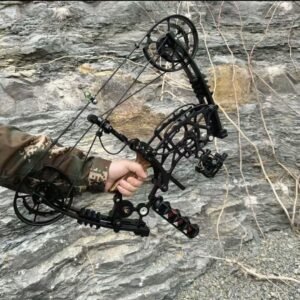 BFC-F20 Fiery Blaze | Compact & Lightweight Dual-Purpose Compound Bow – Shoots Arrows & Steel Balls | Portable & Powerful