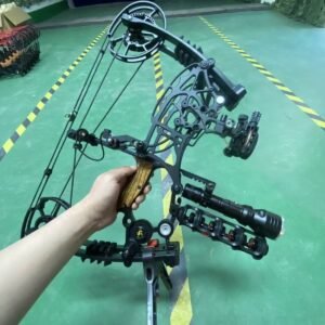 BFC-F20 Fiery Blaze | Compact & Lightweight Dual-Purpose Compound Bow – Shoots Arrows & Steel Balls | Portable & Powerful