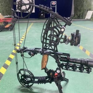 BFC-F20 Fiery Blaze | Compact & Lightweight Dual-Purpose Compound Bow – Shoots Arrows & Steel Balls | Portable & Powerful