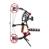BFC-F20 Fiery Blaze | Compact & Lightweight Dual-Purpose Compound Bow – Shoots Arrows & Steel Balls | Portable & Powerful