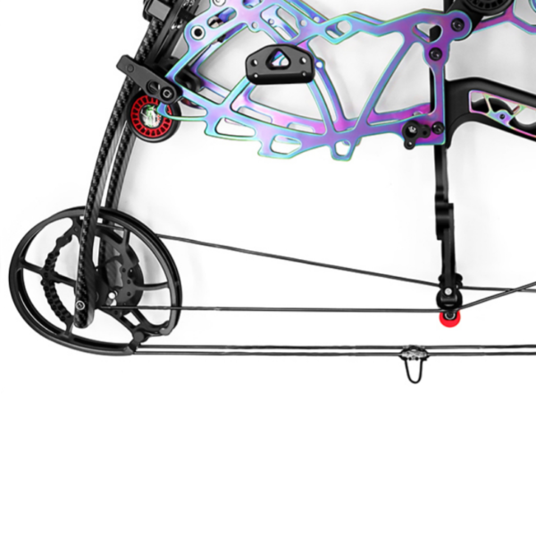 BFA-BS7 Blazing Shadow | Dual-Purpose Compound Bow – Shoots Arrows & Steel Balls | Compact & Powerful