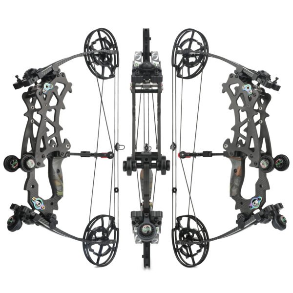 BFA-PC9 Phantom Claw | Carbon Dual-Purpose Compound Bow – Ultra-Light, High-Strength & Precise | Shoots Arrows & Steel Balls