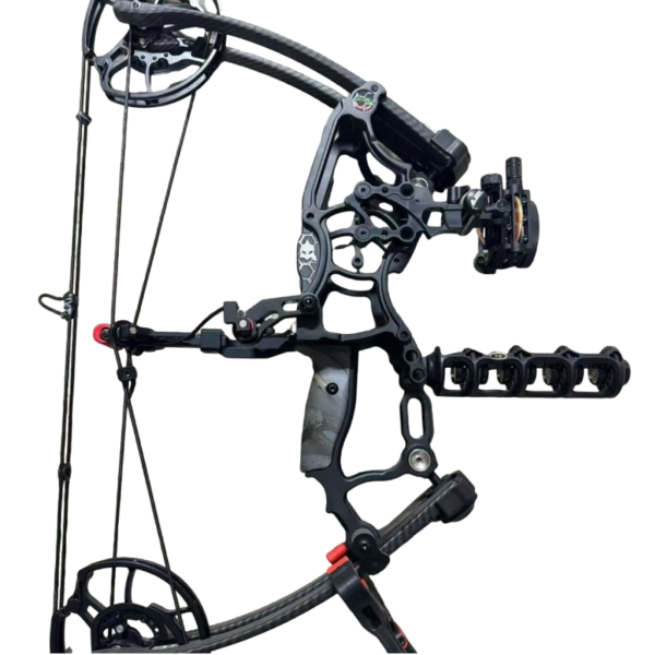 BFA-SM2 Shadow Monster | CNC-Machined Dual-Purpose Compound Bow – Precision & Durability | Shoots Arrows & Steel Balls