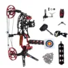 BFC-F20 Fiery Blaze | Compact & Lightweight Dual-Purpose Compound Bow – Shoots Arrows & Steel Balls | Portable & Powerful