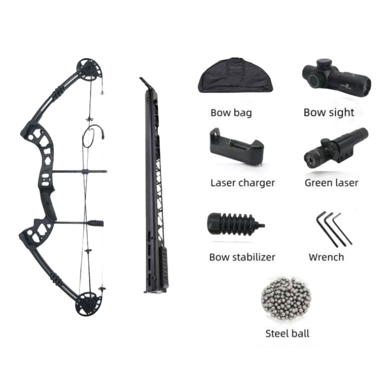BF-L18K Rapid-Fire Steel Ball Compound Bow – Continuous Shooting Action | High-Speed, Powerful & Precise