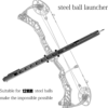 BattleFalcon BF-L18kM Steel Ball Rapid-Fire Magazine for Compound Bow