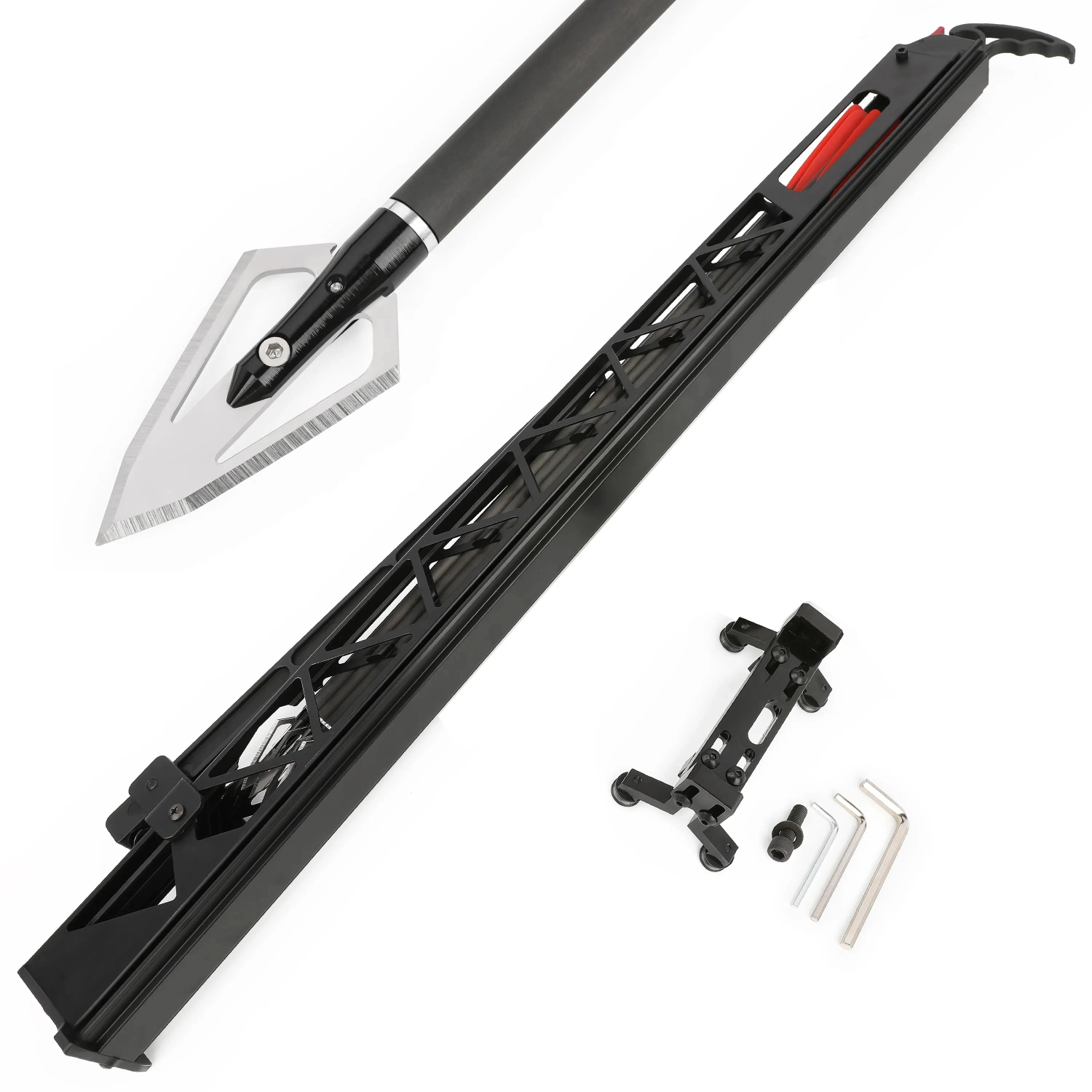 BF-L19KM Magazine Kit — Includes Mount Bracket and Tools BattleFalcon BF-L19kM Compound Bow Rapid-Fire Arrow Magazine