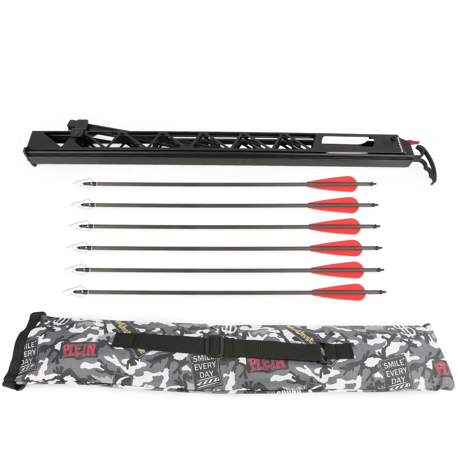 BF-L19KM Side View — CNC Machined Aluminum Housing with Durable Mounting Frame02 BattleFalcon BF-L19kM Compound Bow Rapid-Fire Arrow Magazine