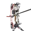 BattleFalcon BFL-LM1 Kit Mounted on BattleFalcon Compound Bow — Tactical Setup Ready