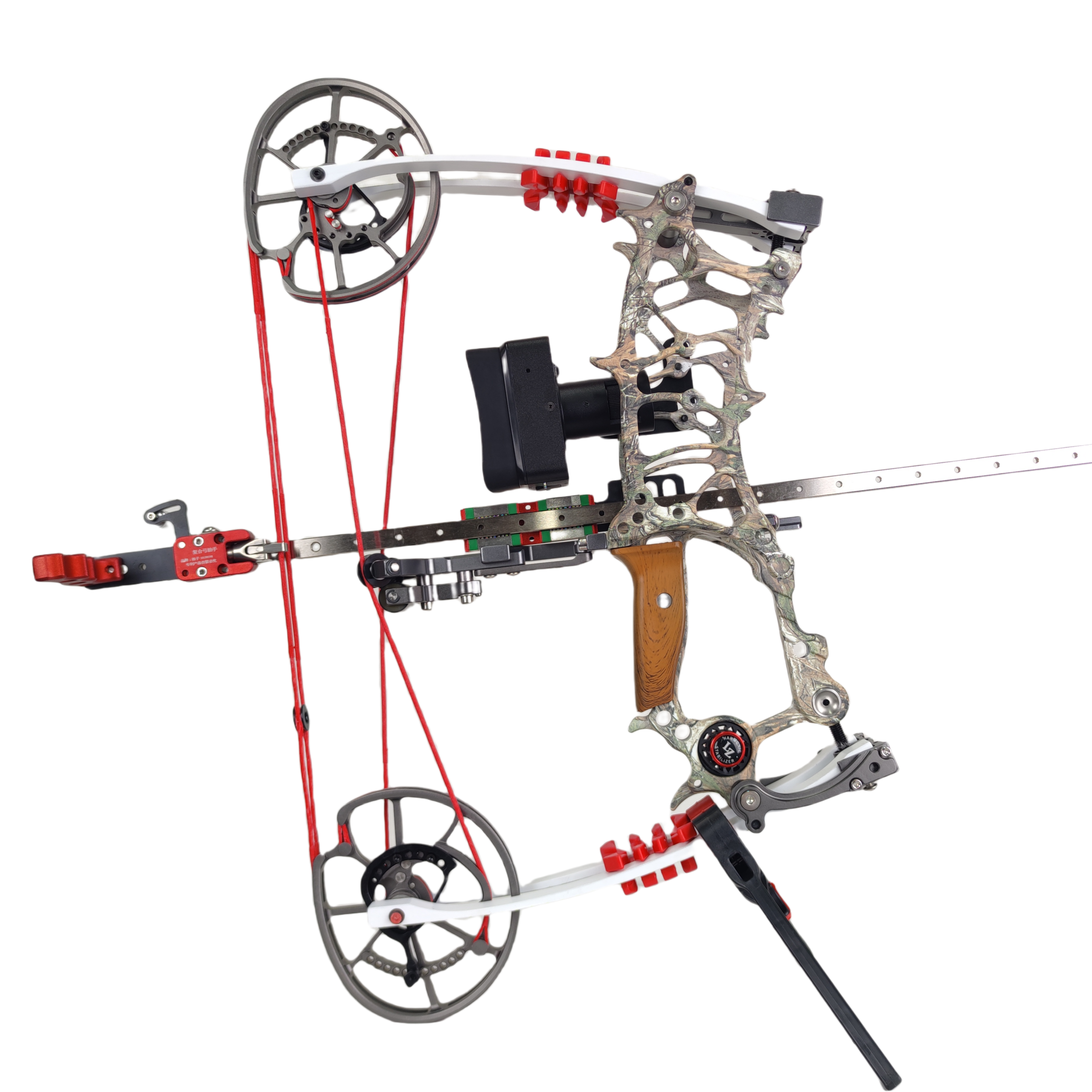 BFL-LM1 Tactical Accessory Kit for Archery – Leaf Camo / Night Vision Scope / Telescopic Anchor Guide