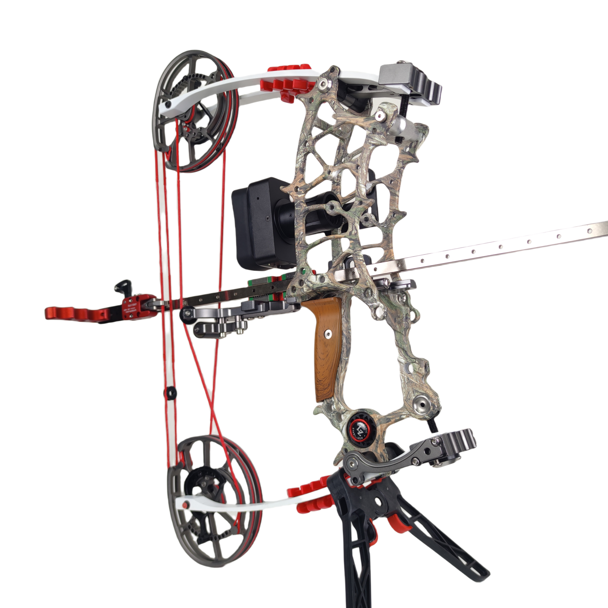 BFL-LM1 Tactical Accessory Kit for Archery – Leaf Camo / Night Vision Scope / Telescopic Anchor Guide