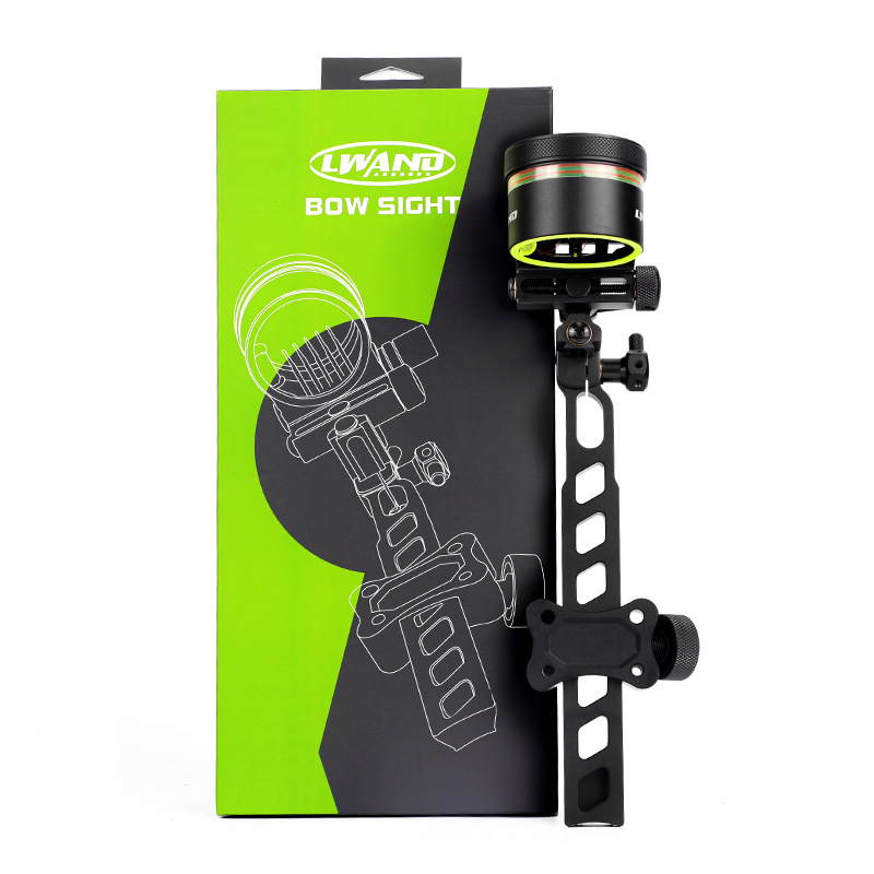 LW-M2L Long 5-Pin Micro-Adjust Bow Sight