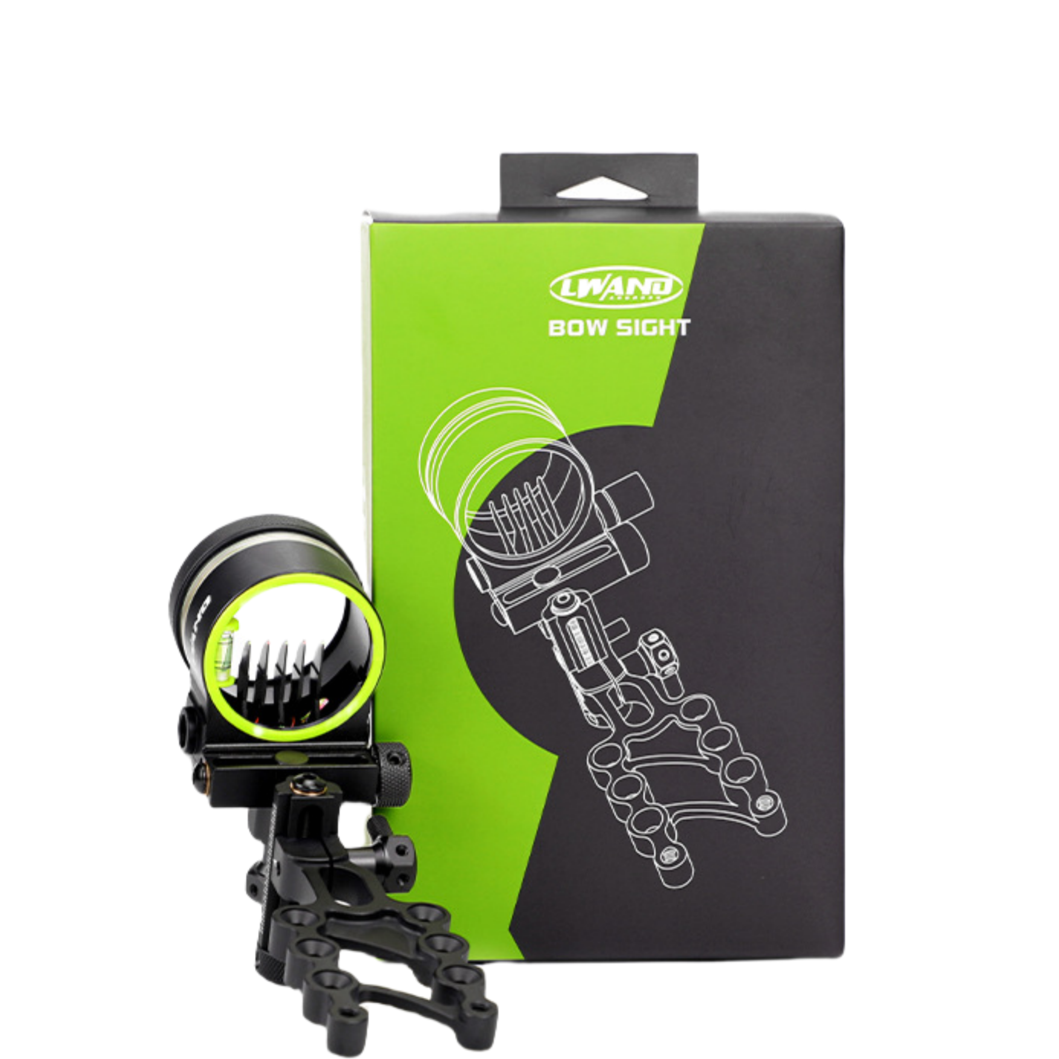 LW-M2S Short 5-Pin Micro-Adjust Bow Sight