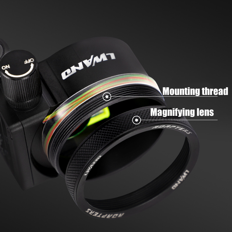 LW-M2S Short 5-Pin Micro-Adjust Bow Sight