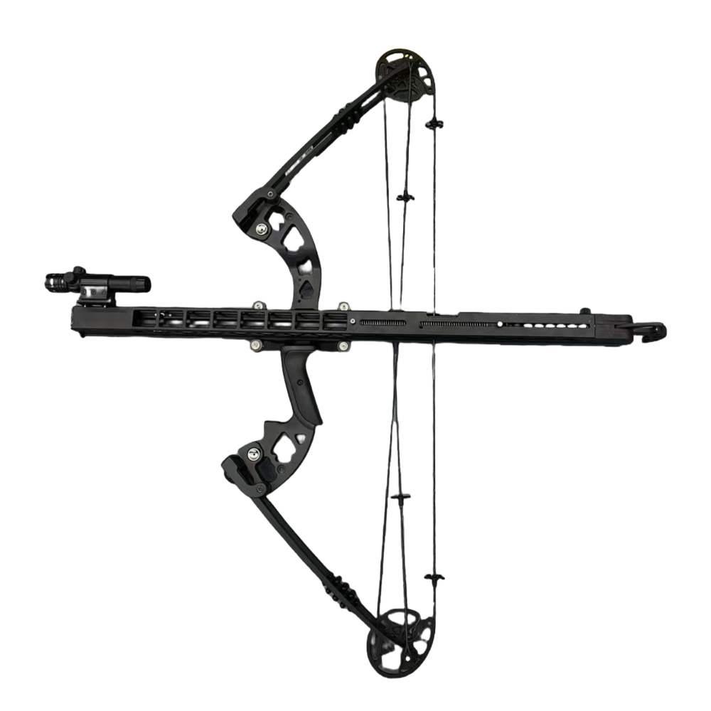 Arc à Poulies Métal 2025-BOW - 60 Lbs Max - Repeating - Auto-chargement 40 Billes - Neuf