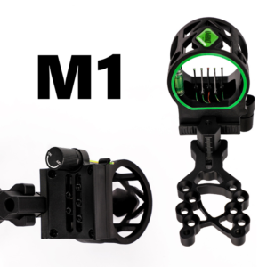 BattleFalcon LW-M1 5-Pin Bow Sight for Compound Bow — Precision Archery Scope BattleFalcon LW-M1 5-pin sight