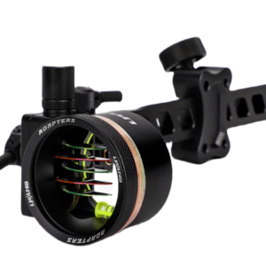 BattleFalcon LW-M2L Long 5-Pin Micro-Adjust Bow Sight — Precision Archery Scope BattleFalcon LW-M2L Long 5-Pin Micro-Adjust Bow Sight