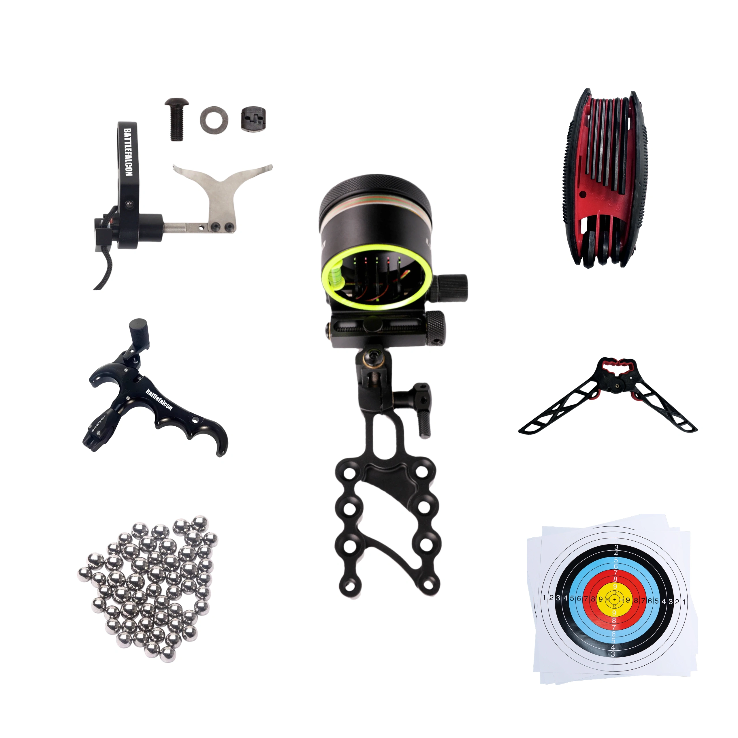 BFC-C18 Conqueror Dual-Use Compound Bow – Arrows & Steel Balls