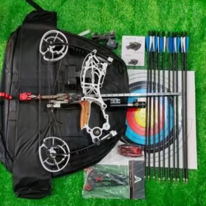 BFC-F20 Fiery Blaze | Compact & Lightweight Dual-Purpose Compound Bow – Shoots Arrows & Steel Balls | Portable & Powerful