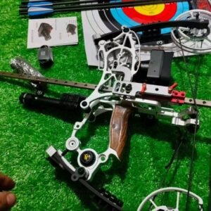 BFC-F20 Fiery Blaze | Compact & Lightweight Dual-Purpose Compound Bow – Shoots Arrows & Steel Balls | Portable & Powerful