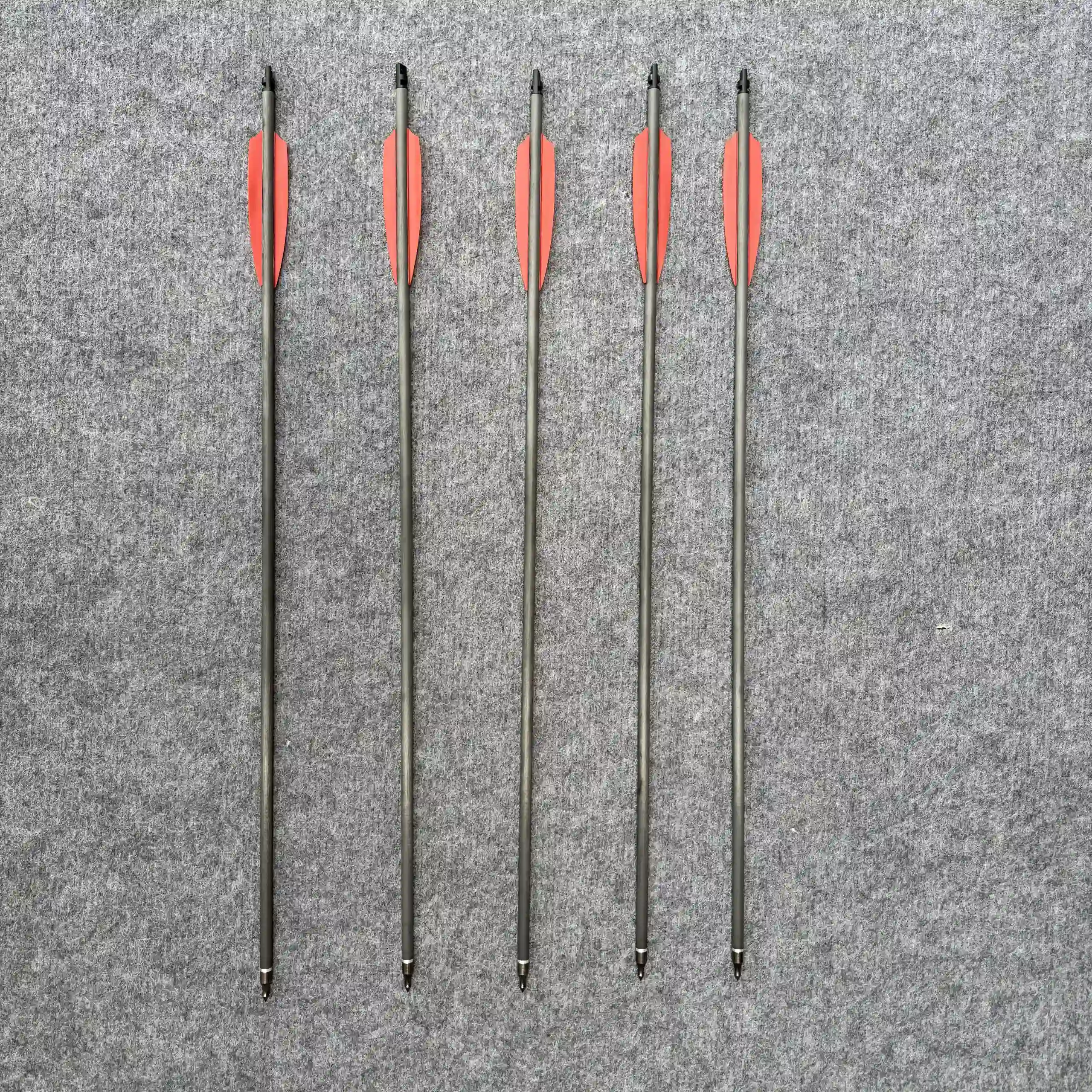 19K/19KM Dedicated Pure Carbon Arrows – 30 Pack