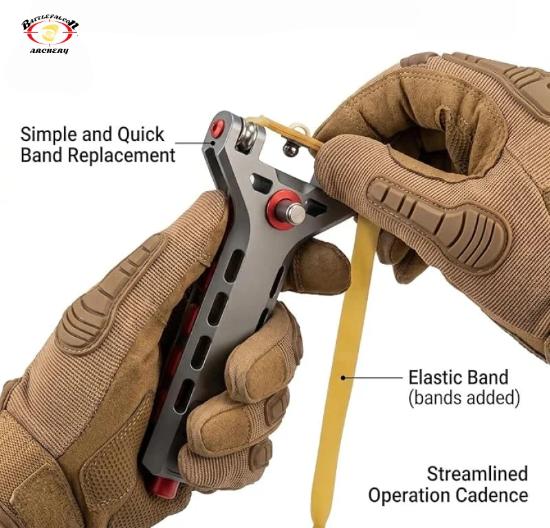 BF-M13 Viper Automatic-Loading Magazine Slingshot